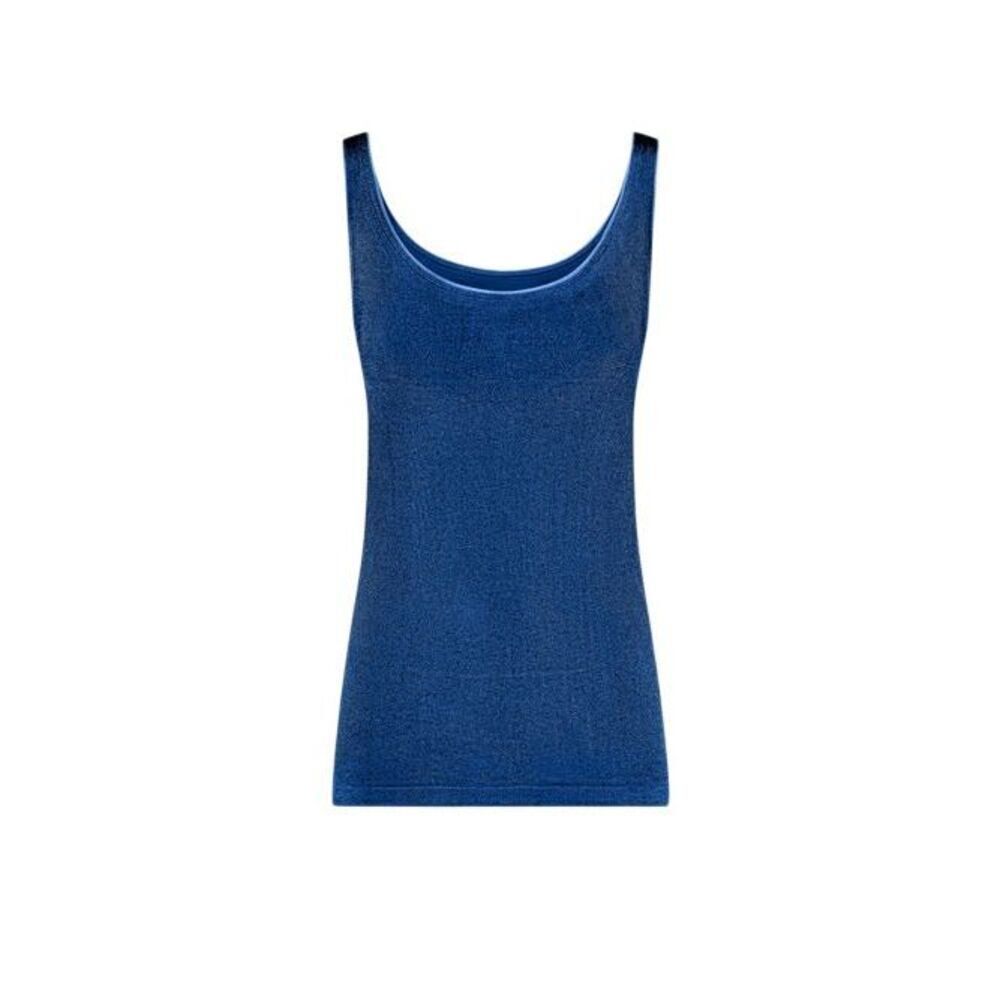 NWT Wolford Jamaika Top Sleeveless Sodalite Blue Size S